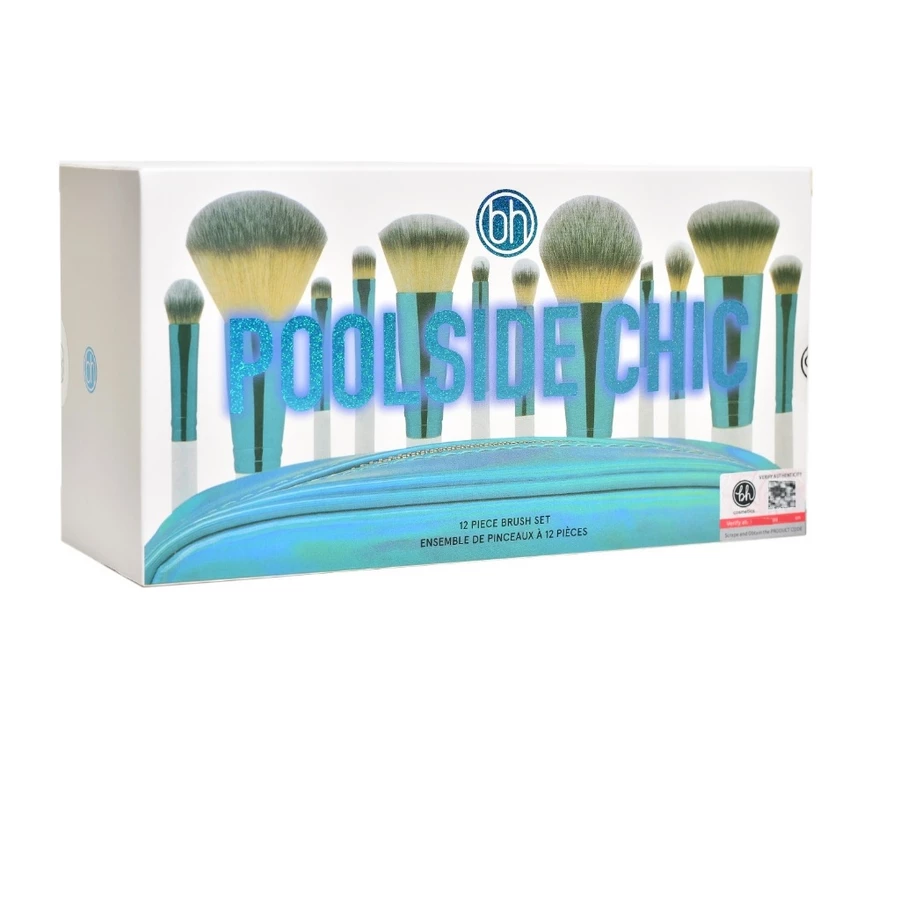 Bộ Cọ Trang Điểm 12 Cây BH COSMETICS Poolside Chic BHBO17